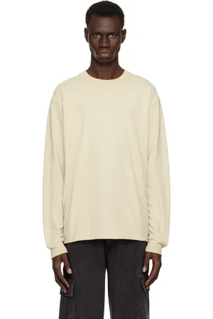 JOHN ELLIOTT Beige LS University T-shirt