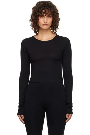 ÉTERNE Black Long Sleeve Baby T-Shirt