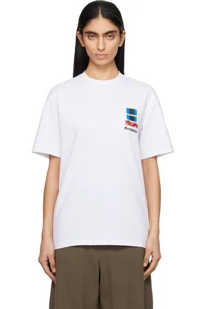 J.W.Anderson White Window Embroidered T-shirt