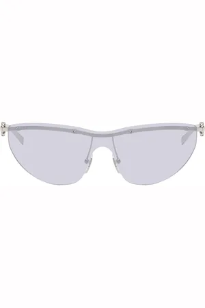 Gucci Silver Rimless Sunglasses
