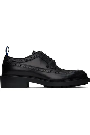 Burberry Black Leather Loch Brogues