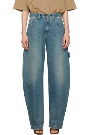 DARKPARK Blue Audrey Barrel Leg Carpenter Jeans