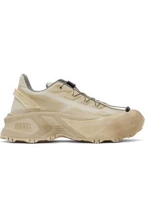 Diesel Beige D-Cage Runner Sneakers