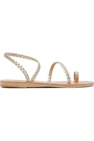 Ancient Greek Sandals Silver Eleftheria Sandals