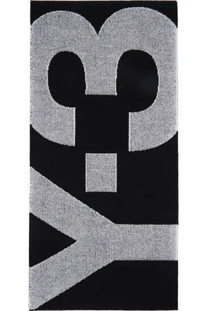 Y-3 Black Logo Scarf