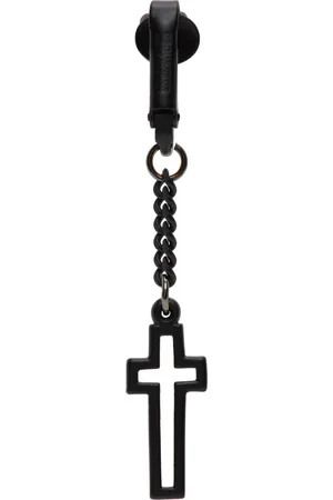 Dsquared2 Black Clip-On Single Earring
