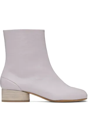 Maison Margiela Purple Tabi Ankle Boots