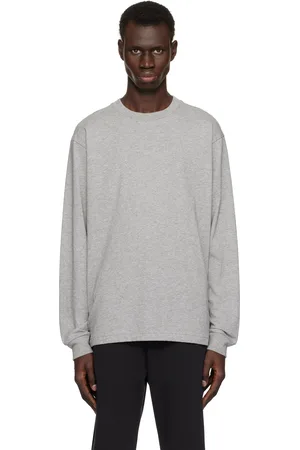 JOHN ELLIOTT Gray LS University T-shirt