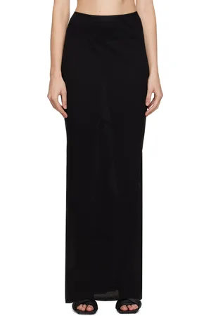 Rick Owens Black Porterville Coda Maxi Skirt