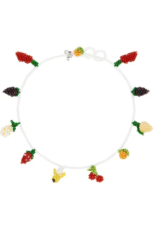PURA UTZ White Fruit Salad Necklace