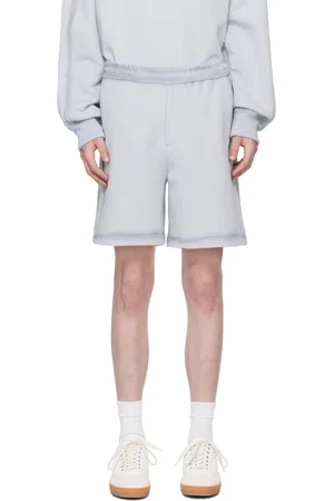 Solid Gray Pocket Shorts