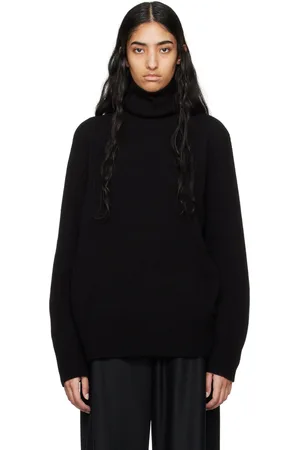 The Row Black Stepny Turtleneck