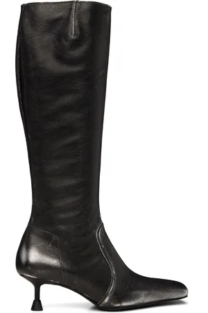 Miista Black Vikki Tall Boots