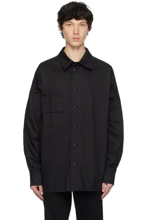 THOM KROM Black M H 155 Shirt