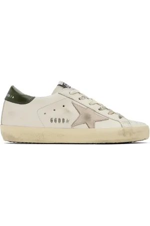 Golden Goose White Super-Star Classic Sneakers
