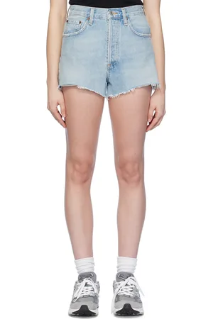 AGOLDE Blue Mila Denim Shorts