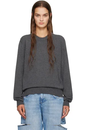 Maison Margiela Gray Crewneck Sweater