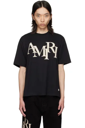 AMIRI Black Staggered T-Shirt