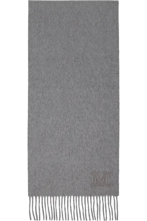 Max Mara Gray Wsdalia Scarf