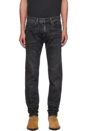 RE/DONE Black 60s Slim Jeans
