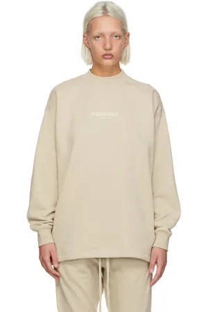 FEAR OF GOD Beige Relaxed Crewneck Sweatshirt