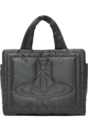 Vivienne Westwood Gray Small Margaret Bag