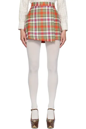 Vivienne Westwood Multicolor Cut Off Miniskirt