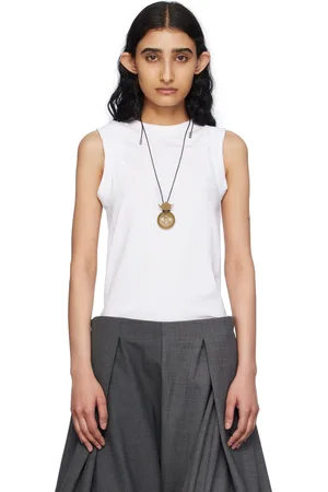 Hodakova White T-Shirt Tank Top
