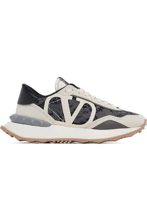 VALENTINO GARAVANI Gray Lacerunner Sneakers