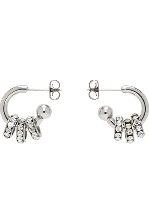 Justine Clenquet Silver Daisy Earrings