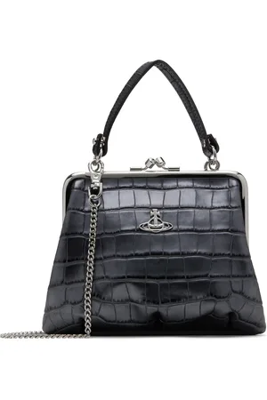 Vivienne Westwood Gray Granny Frame Bag