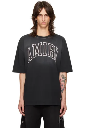 AMIRI Black Vintage Oversized T-shirt