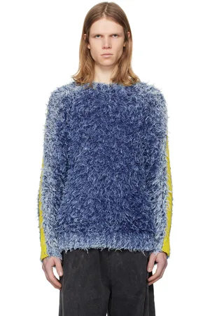 Diesel Blue & Yellow K-Damon Sweater