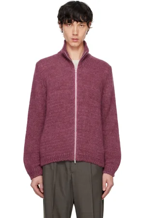 OUR LEGACY Pink Float Funnel Sweater