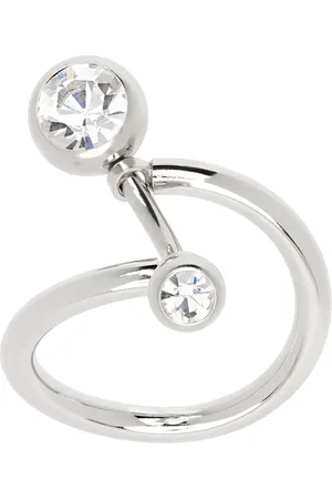 Justine Clenquet Silver Mindy Ring