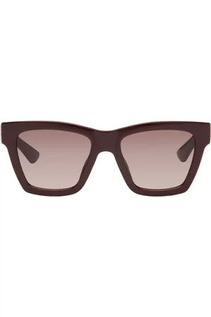 Gucci Burgundy Cat Eye Sunglasses