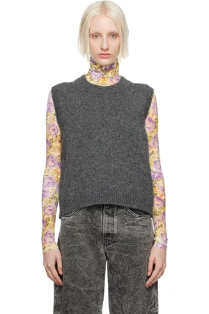 Maison Margiela Gray Wool Vest