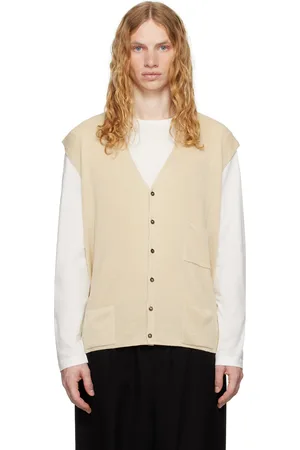 The Row Beige Tarik Vest