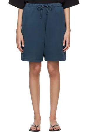 The Row Blue Stanton Shorts