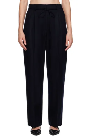 LE 17 SEPTEMBRE Navy Straight Trousers