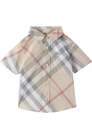 Burberry Baby Beige Check Shirt