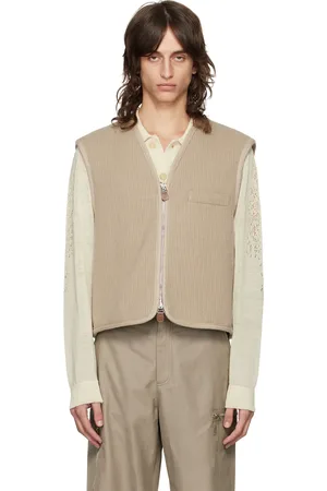 OUR LEGACY Beige Top Vest