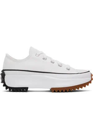 Converse White Run Star Hike Low Top Sneakers