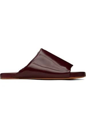 Bottega Veneta Red Cushion Mules