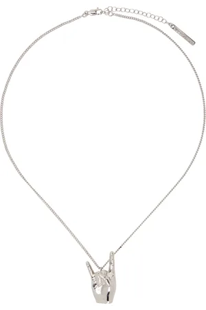 Y / PROJECT Silver Rock On Necklace