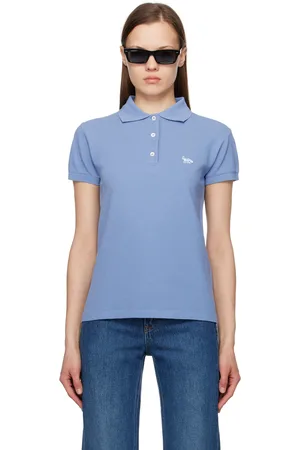 Maison Kitsuné Blue Baby Fox Polo
