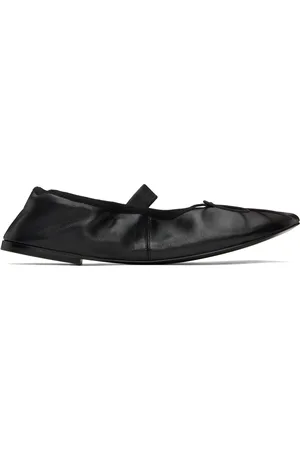 Proenza Schouler Black Glove Mary Jane Ballerina Flats
