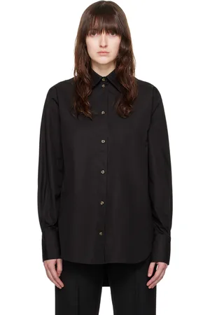 Totême Black Droptail Shirt