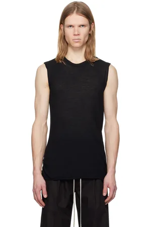 Rick Owens Black Hollywood Basic SL Tank Top