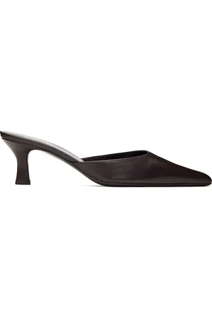 The Row Brown Cybil Heels